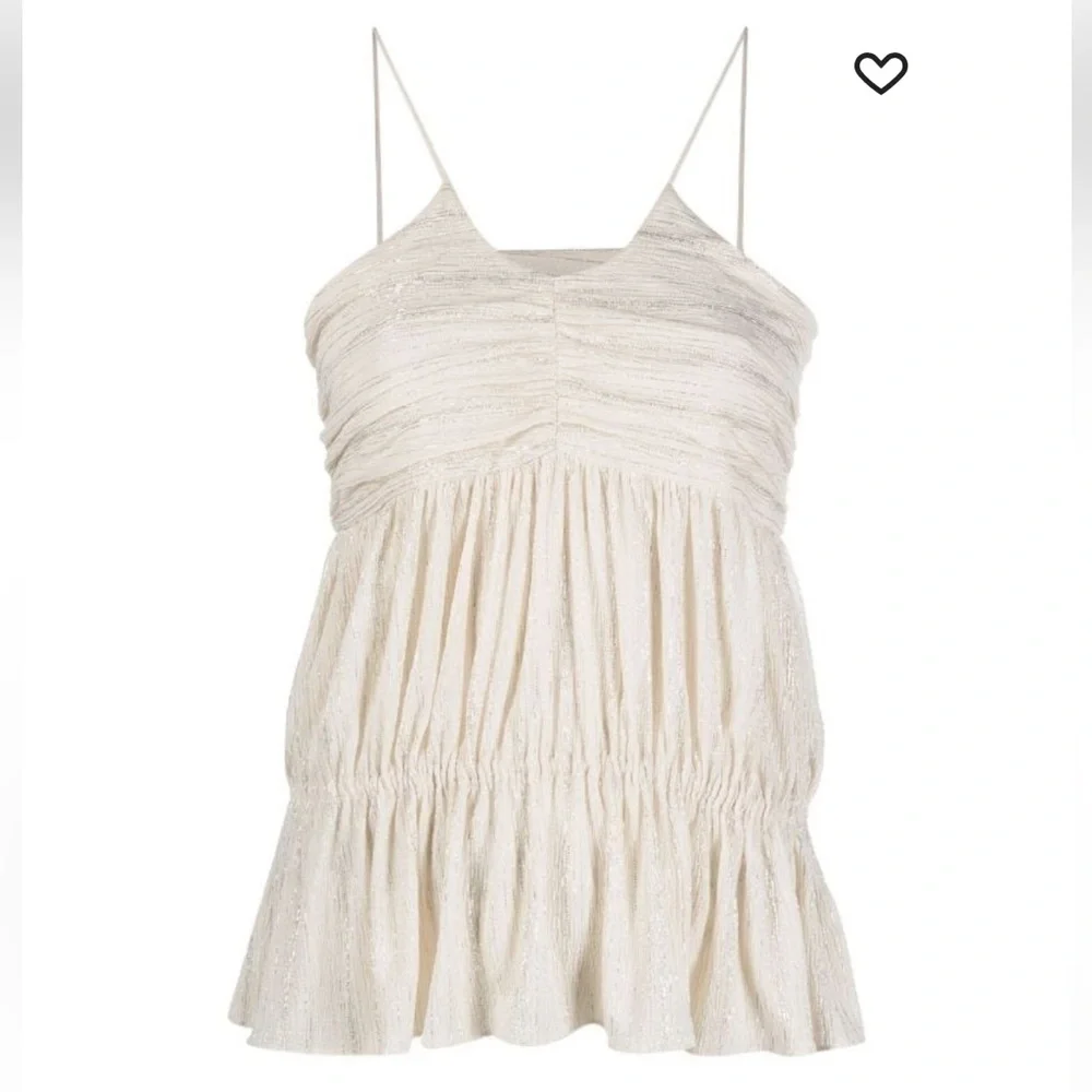 IRO Paris Surry Ruched Camisole Size 36 (US 4) - Picture 7 of 16
